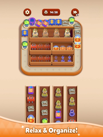 Pack Flow - Pack & Sort iPad screenshot