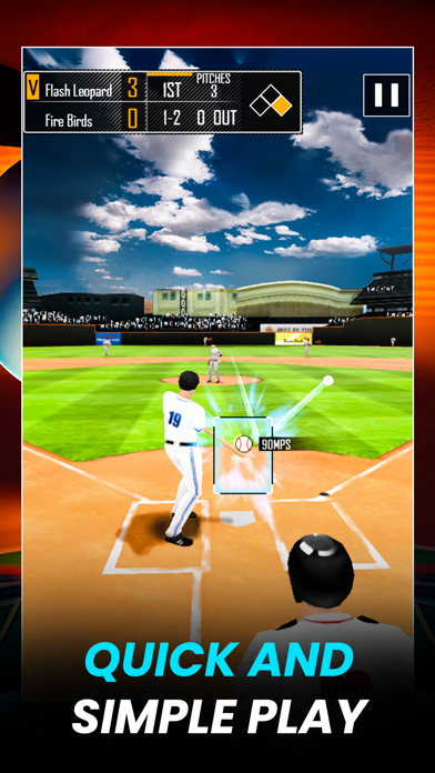 Baseball 9 - Hit Ball Screenshot