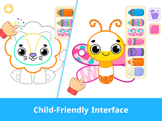 Kids Coloring. Drawing Games