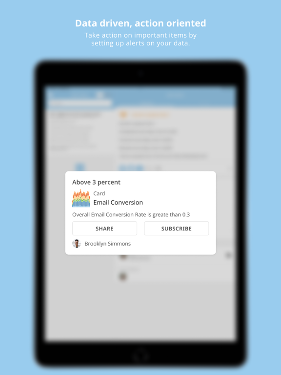 Domo, Inc. iPad screenshot 4 - Business app