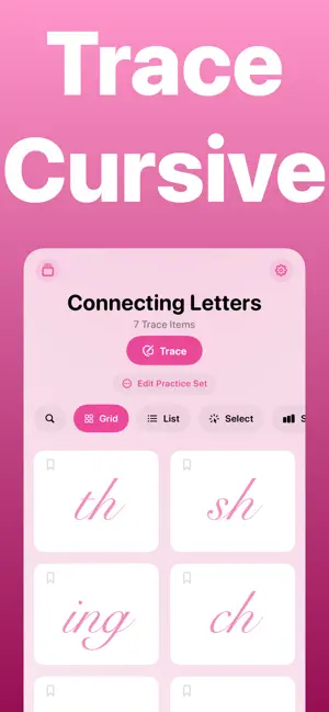 Cursive Practice+ screenshot 1