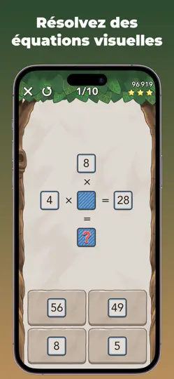 Capture d'écran de Roi Des Maths 2 sur iPhone 2