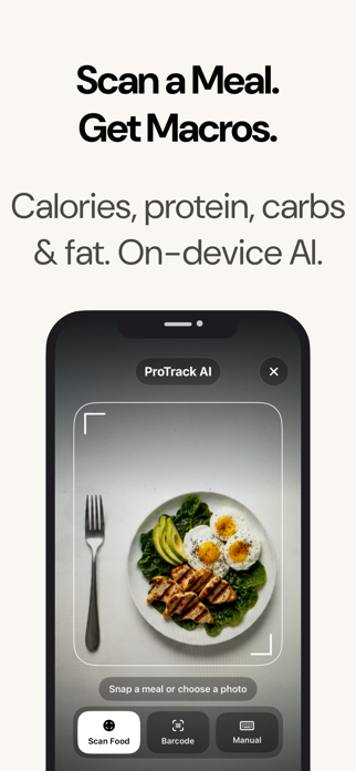 ProTrack AI: Calorie Tracker Screenshot 2 of 6