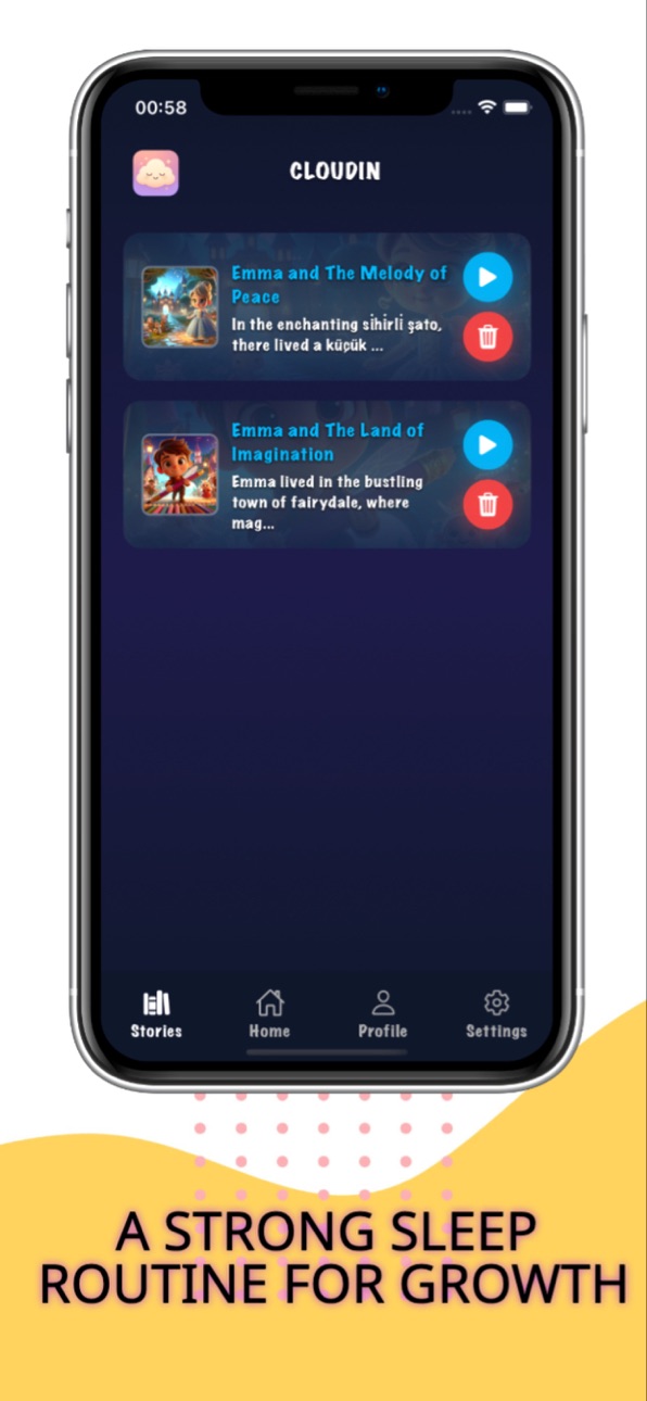 iPhone screenshot