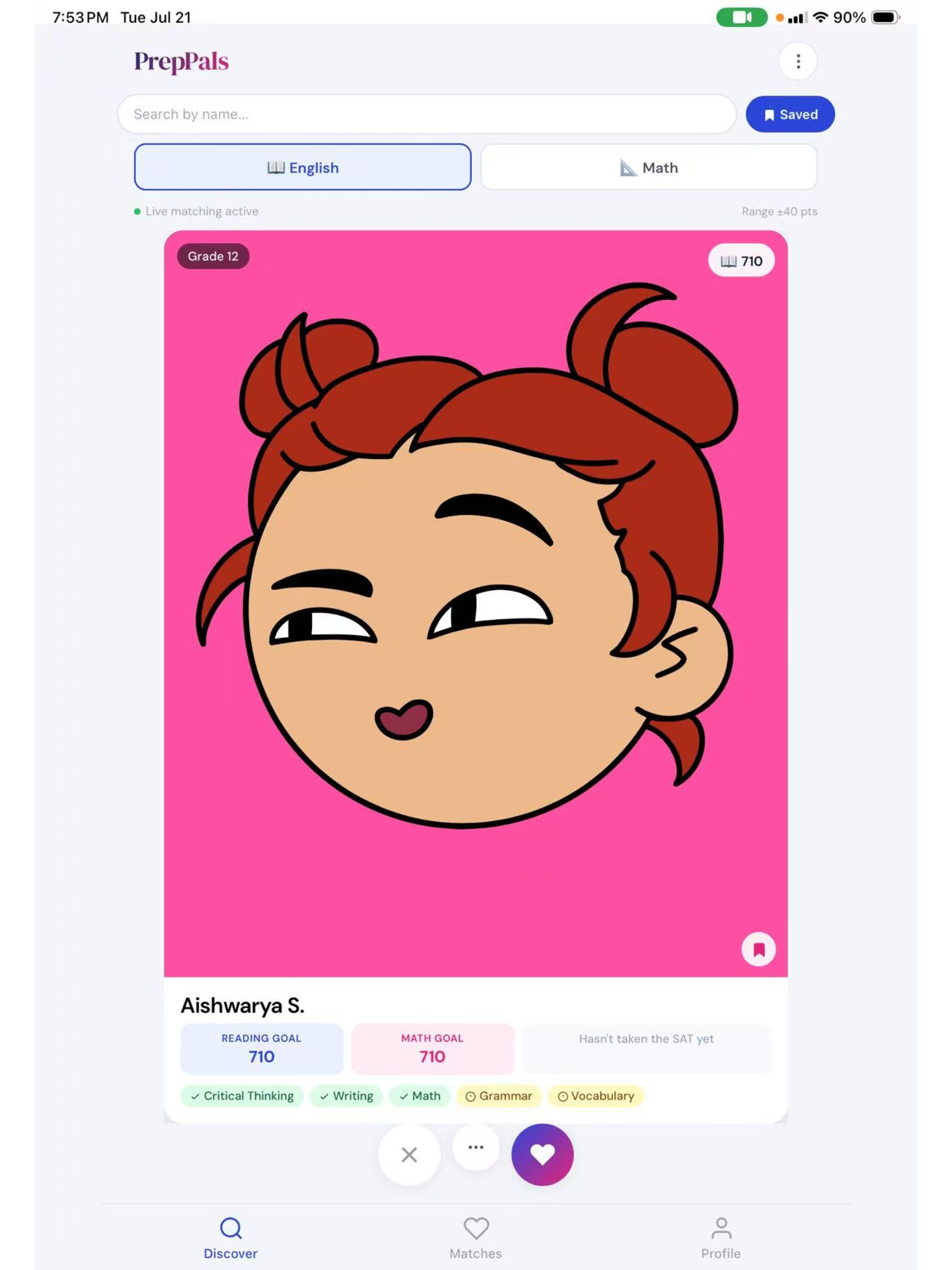 PrepPals SAT screenshot 17
