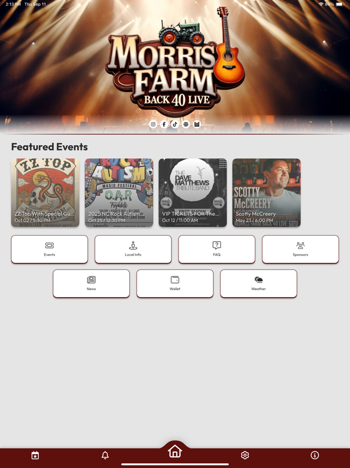 Morris Farm Back 40 Live