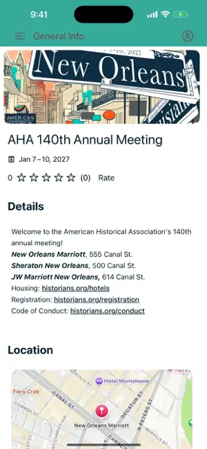 AHA Annual Meeting screenshot 1