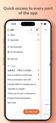 GiGi - GSK Digital Assistant screenshot