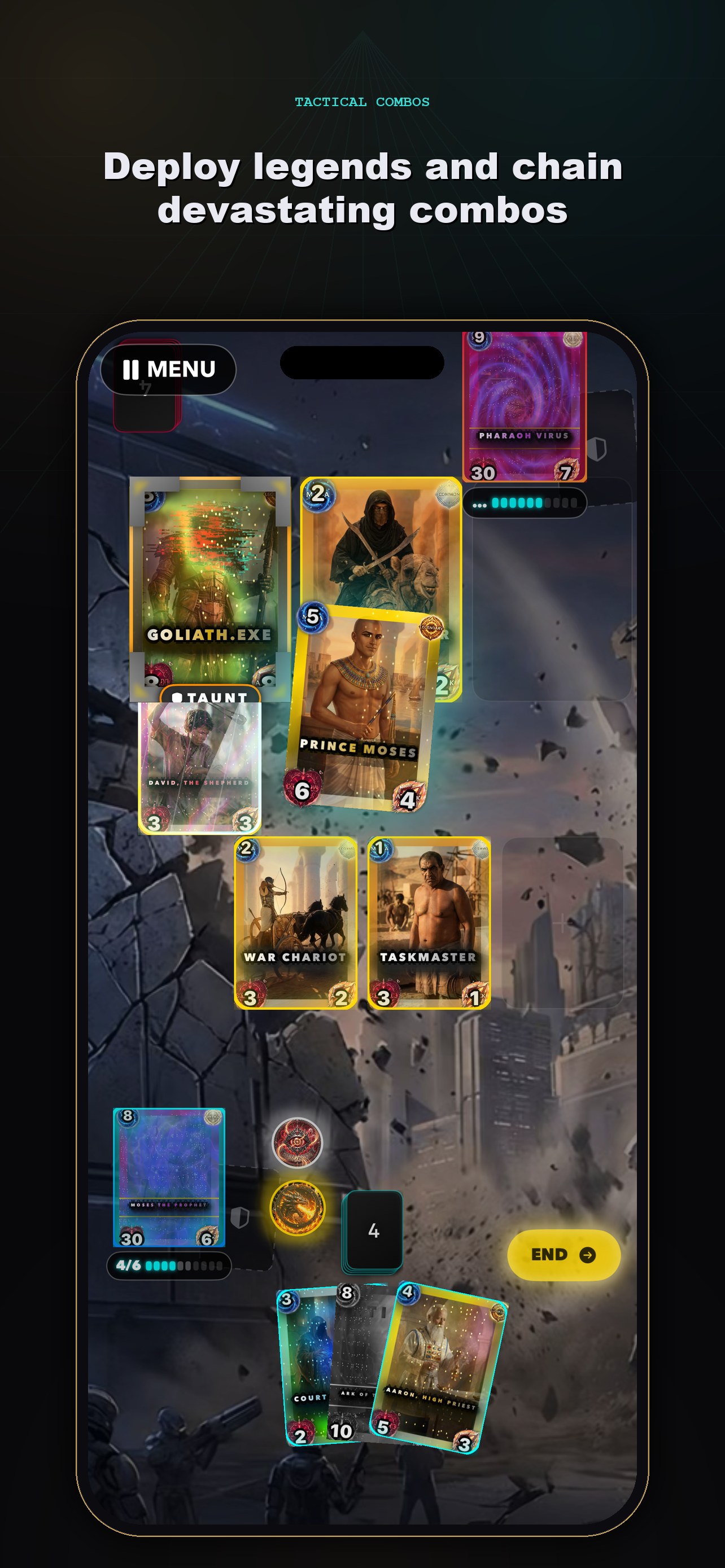 CCG Deckbuilder Covenant Cards screenshot 3