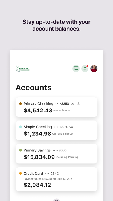 Screenshot #3 pour Whitefish Credit Union