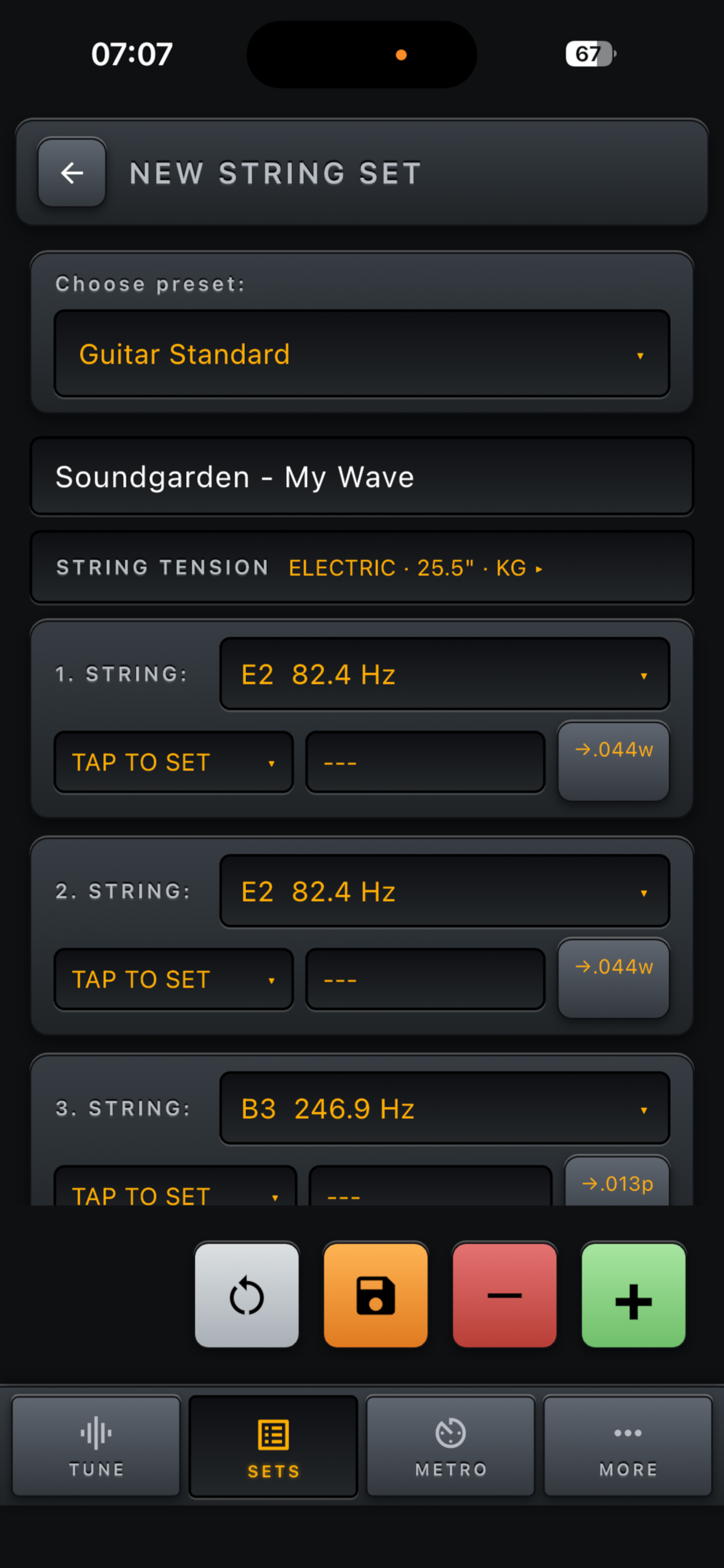 StringSmith Instrument Tuner screenshot 4