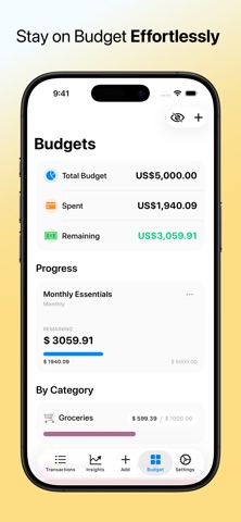Kash: Budget & Spending Screenshot 3 of 5