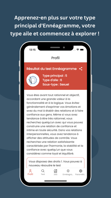 Screenshot #1 pour Ennéagramme Premium
