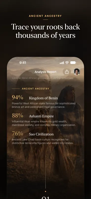 Ancestry & Ethnicity: Face DNA screenshot 3 of 7
