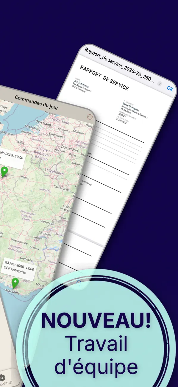 Screenshot #2 pour À votre service - CRM facile