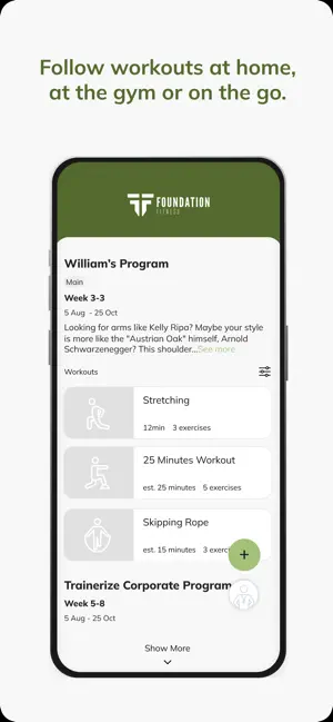 Foundation Fitness Coaching screenshot 2