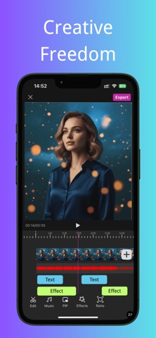Vizly-Video Audio Editor iPhone screenshot