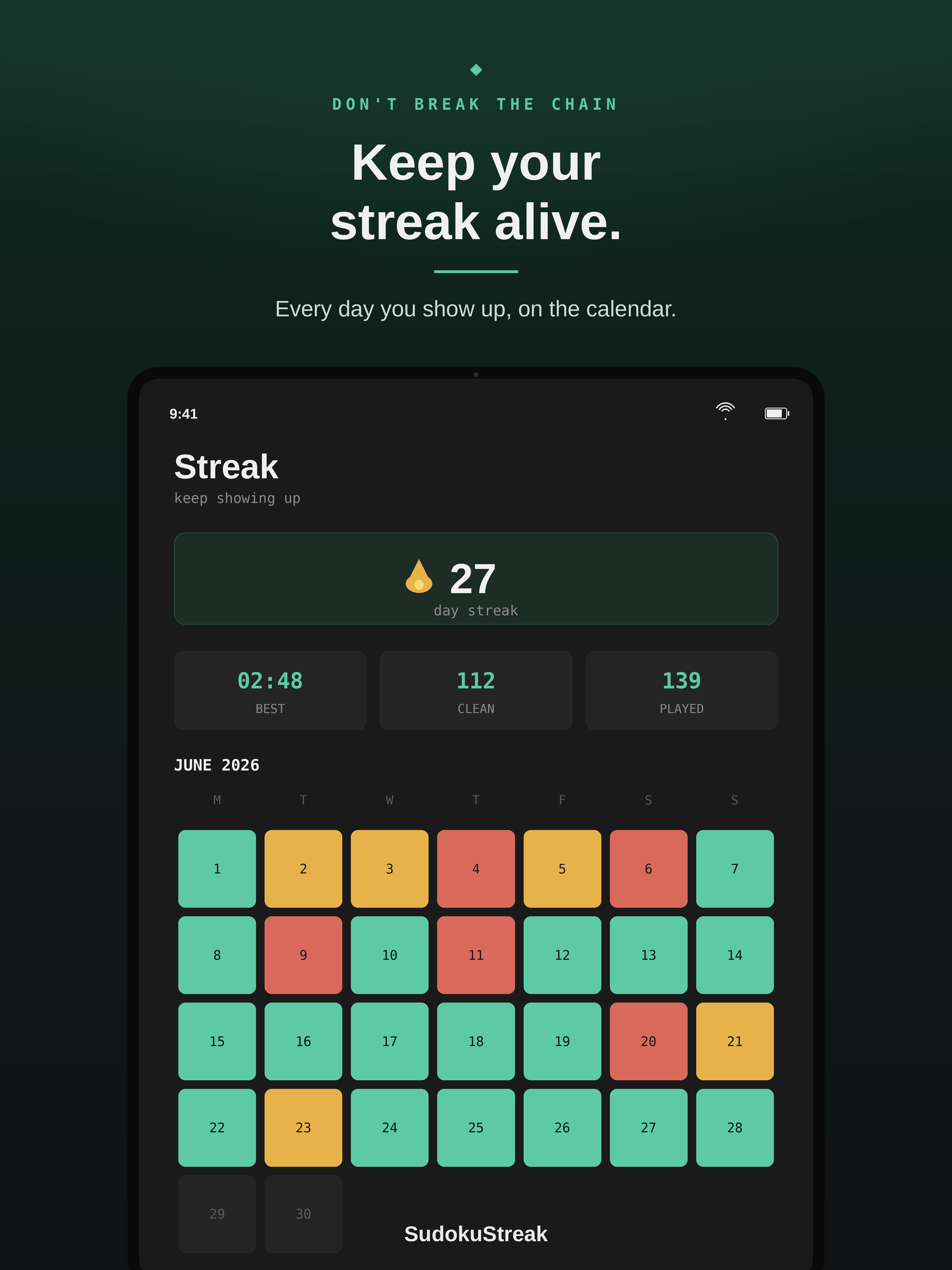 SudokuStreak