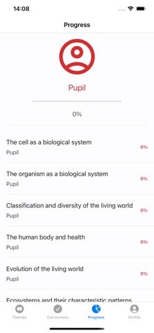 Biology Quiz Yugyd iPhone screenshot
