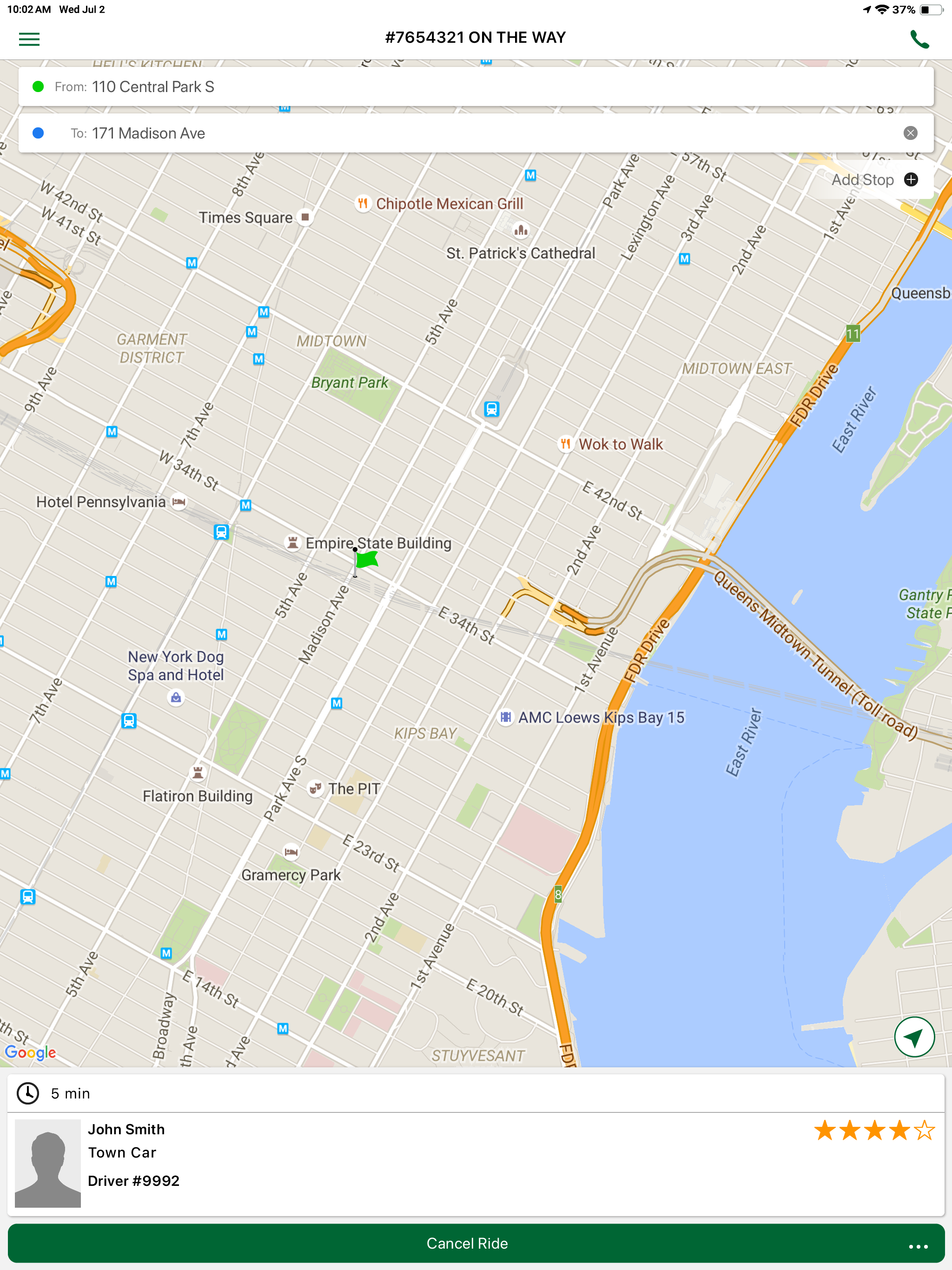 La New Poblanita Car Service screenshot 6