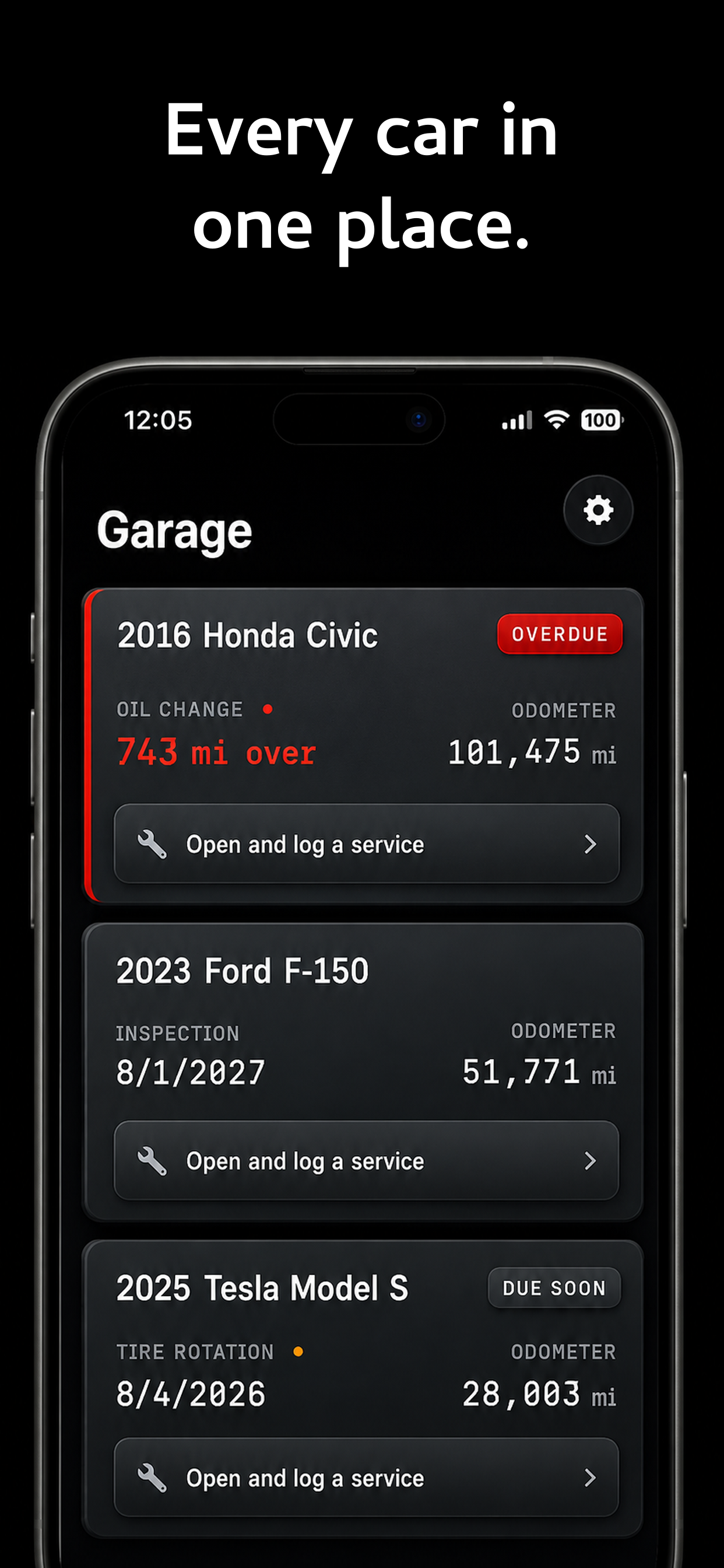 Wrenchy: Car Service Log screenshot 2