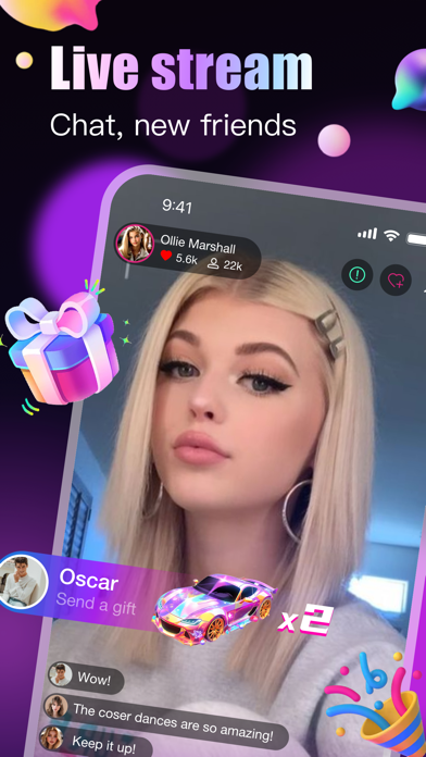 Kamp - Live steam & Video chat Screenshot