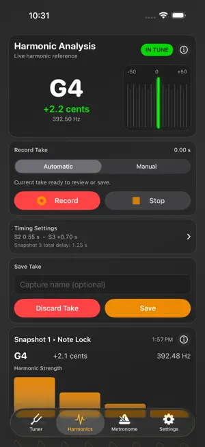 Harmonic Tuner screenshot 4