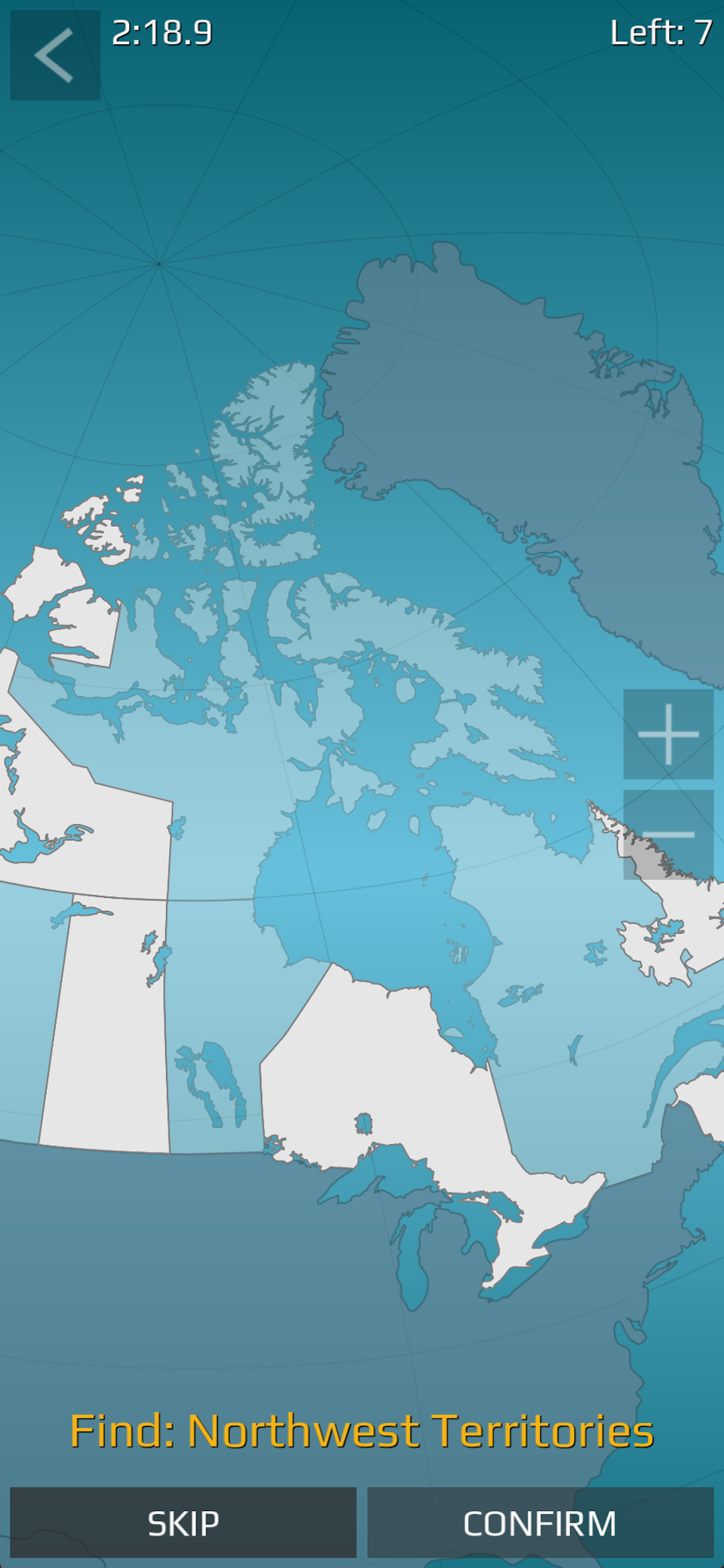 Canada Map Quiz (Qbis Studio) screenshot 4