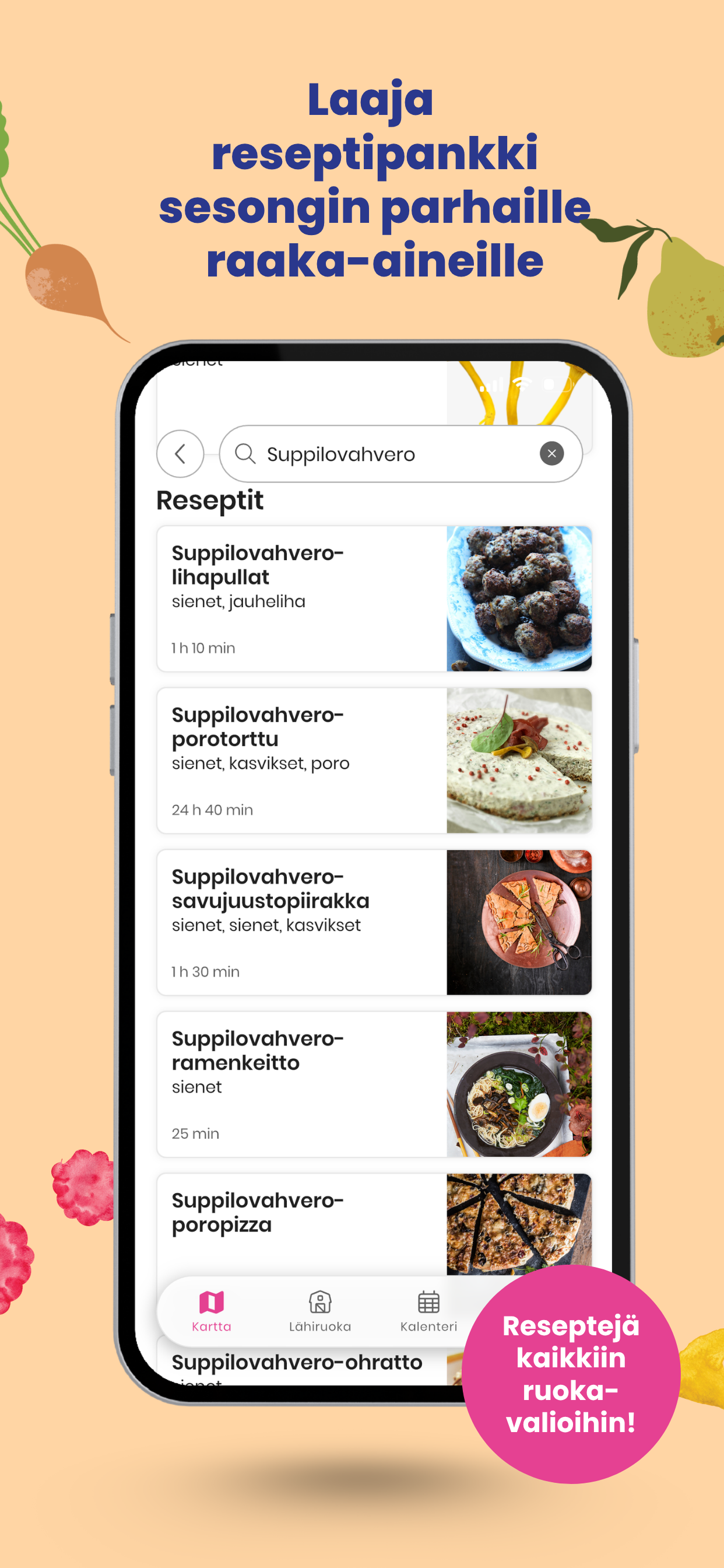 Satokausi®-sovellus screenshot 4