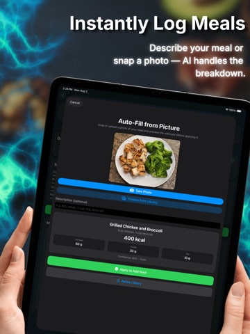 IntelliFit iPad screenshot