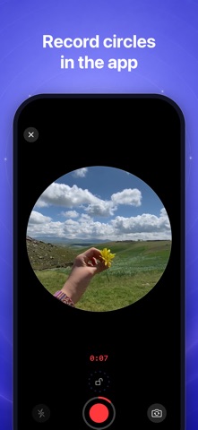 Rondo - Round Video Editor iPhone screenshot