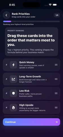 Founder Compass screenshot