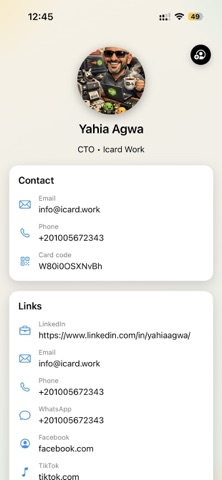 iCard Work Screenshot 4 of 4