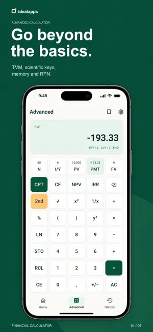 Financial Calculator: NPV, IRR screenshot 4