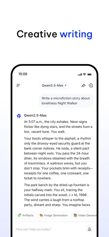 Qwen Studio-Ask Qwen,Know More screenshot 4 of 8