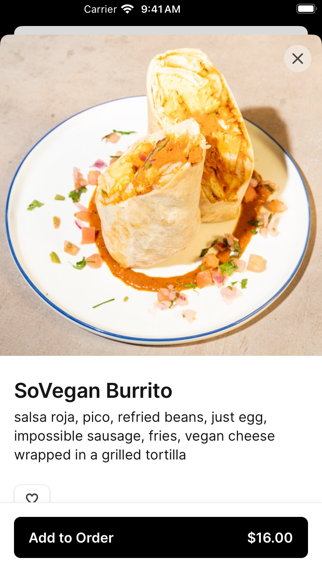 Bite Food & Coffee iPhone screenshot 4 - Food & Drink app