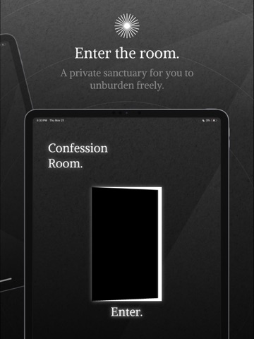 Confession Room｜Antistress, AI iPad screenshot