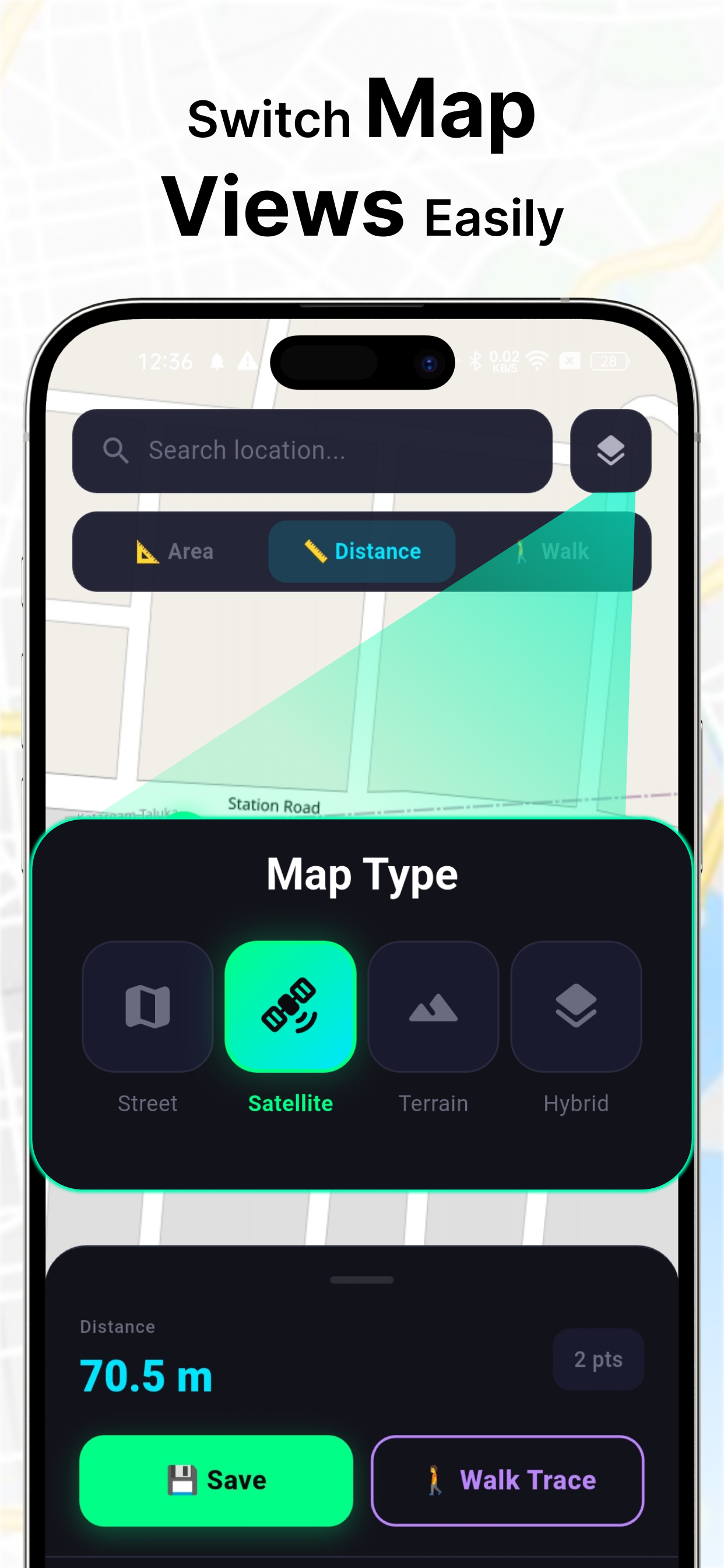 GeoMeasure: GPS Field Measure