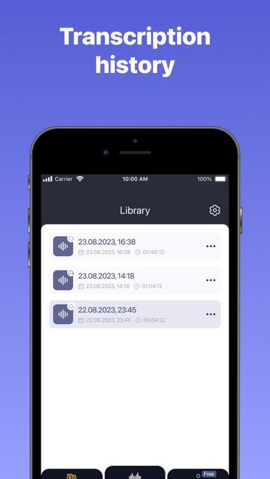 App screenshot
