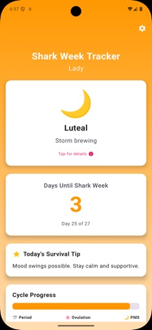 Shark Week Tracker screenshot