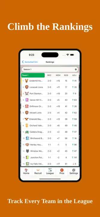 Basketball Sim: Dynasty GM screenshot 6