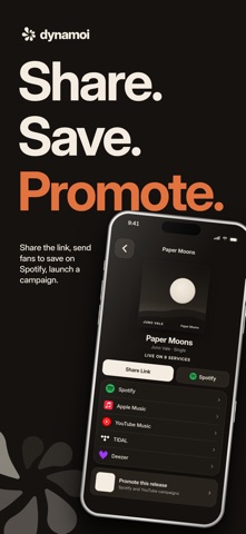 Dynamoi: Music Marketing Screenshot 4 of 6