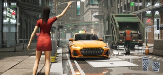 Taxi Car Simulator : EVO iPhone screenshot
