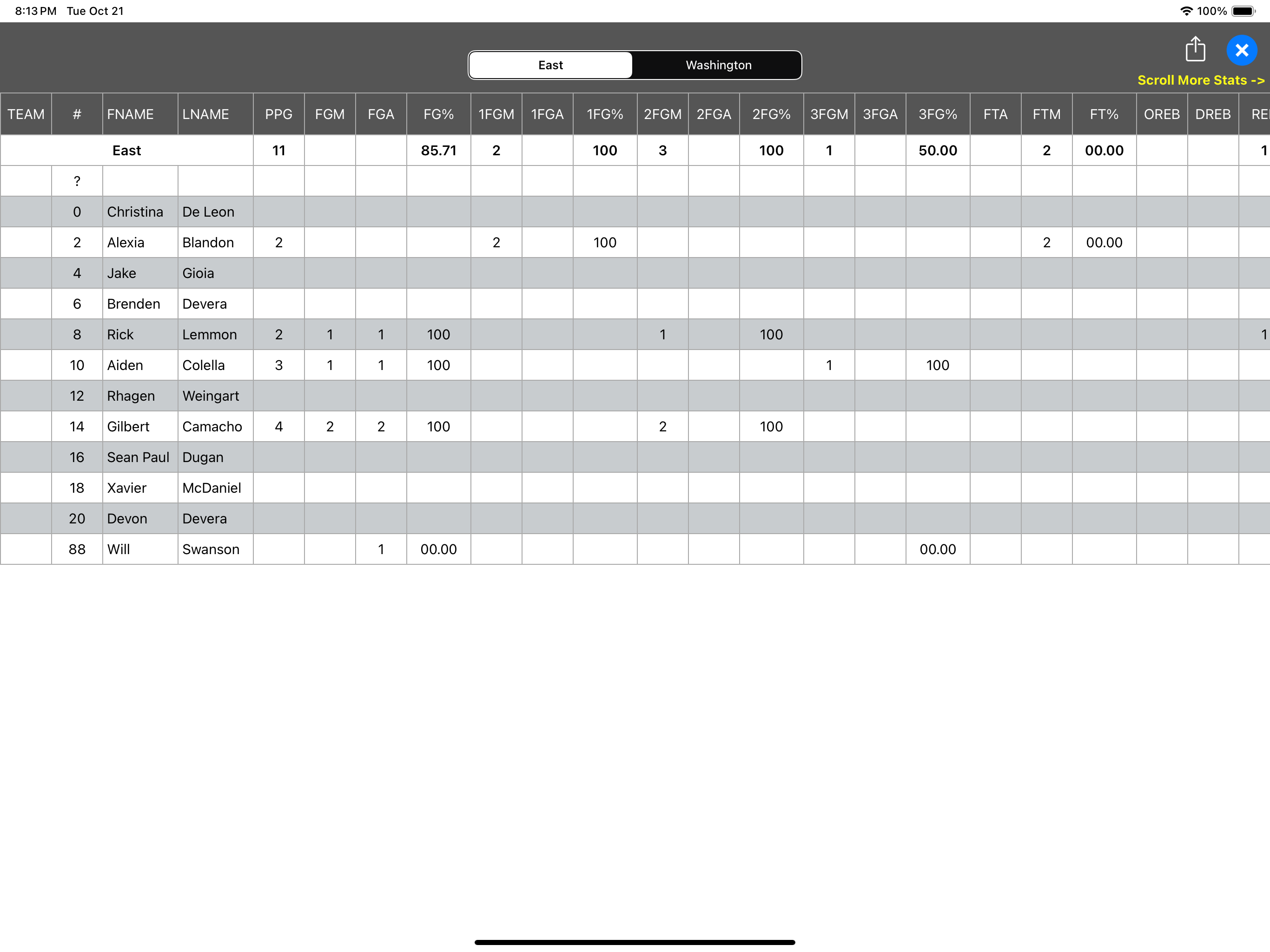 Basketball Scorebook+ screenshot 11