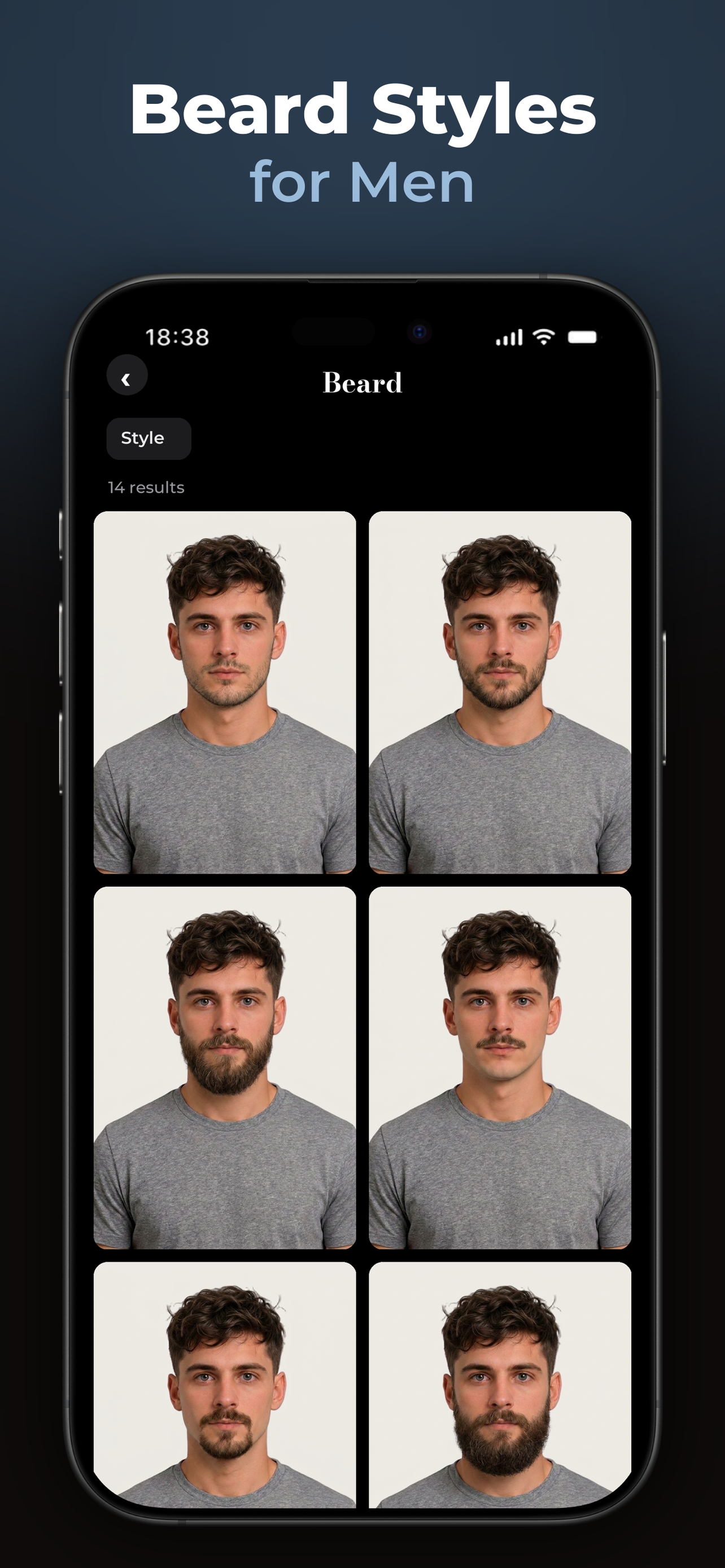 Maneify - AI Hairstyle Try On screenshot 8