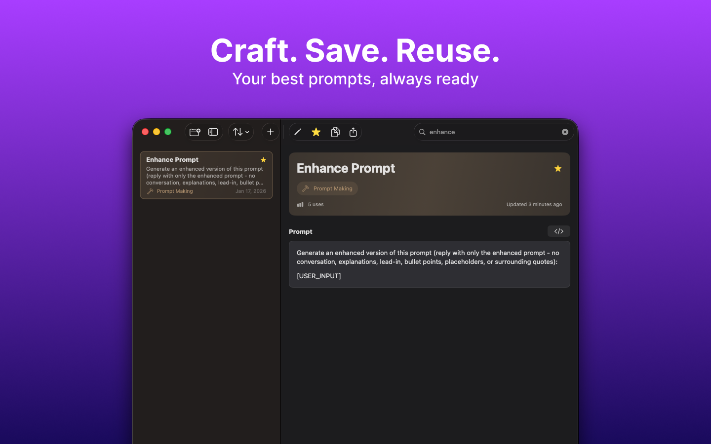 Promptty - AI Prompt Manager screenshot 10