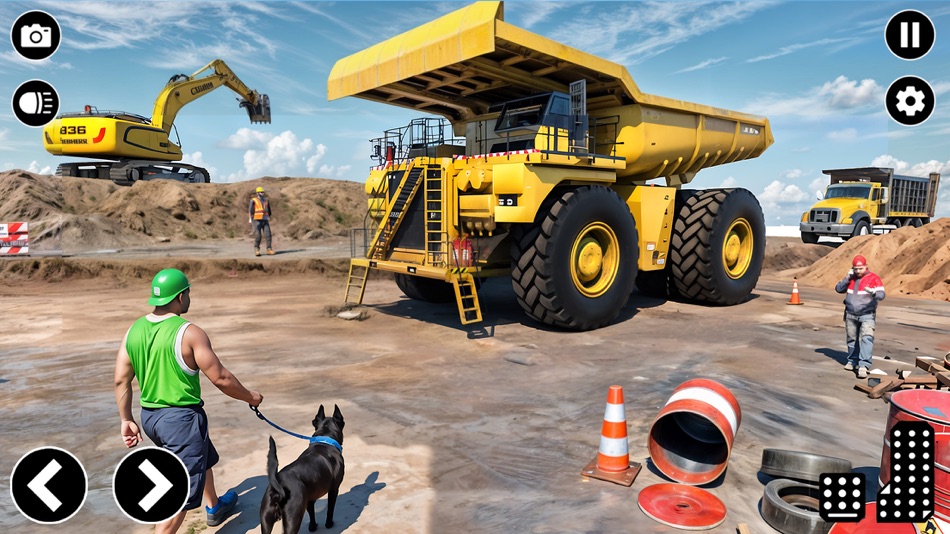 #3. Heavy Machines Transporter Sim (iOS) Podle: Najam ul Hassan