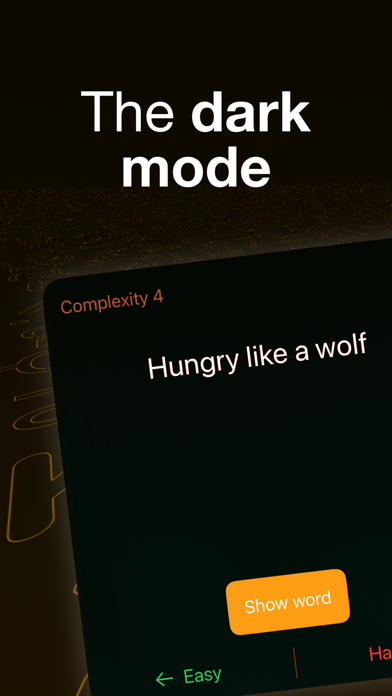 LexiSwipe: Word Cards Screenshot