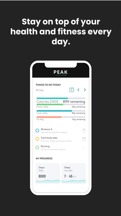 Peak Training App screenshot-4