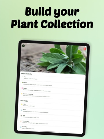 Plant Identifier: Botanix iPad screenshot